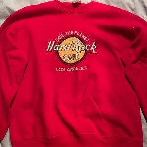 Hard Rock Cafe Crewneck SIZE LARGE